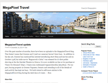 Tablet Screenshot of megapixeltravel.com